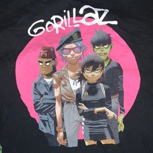 XL Gorillaz UNISEX tshirt